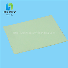 供應(yīng)綠色散熱布導熱矽膠布良好的熱導性抗刺穿導熱硅膠墊可定制